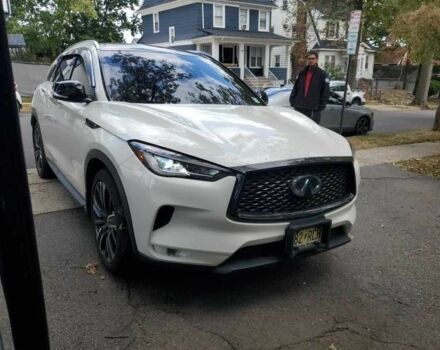 Белый Инфинити QX50, объемом двигателя 0 л и пробегом 45 тыс. км за 28000 $, фото 1 на Automoto.ua