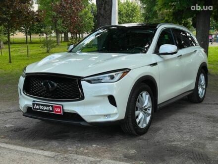Инфинити QX50 2018 в Киеве на Automoto.ua Белый Инфинити QX50, объемом двигателя 2 л и пробегом 74 тыс. км за 26290 $, фото 1 на Automoto.ua