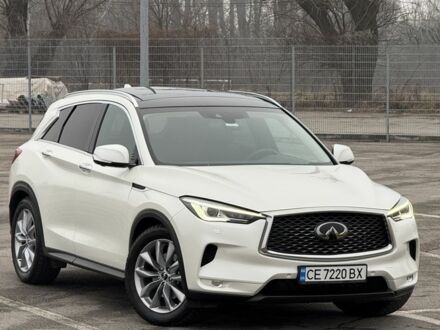 Інфініті QX50 2018 у Чернівцях на Automoto.ua Білий Інфініті QX50, об'ємом двигуна 0 л та пробігом 18 тис. км за 30999 $, фото 1 на Automoto.ua