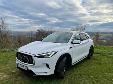 Інфініті QX50 2018 у Горішні Плавні (Комсомольськ) на Automoto.ua Білий Інфініті QX50, об'ємом двигуна 2 л та пробігом 68 тис. км за 28300 $, фото 1 на Automoto.ua