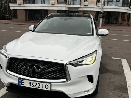 Білий Інфініті QX50, об'ємом двигуна 2 л та пробігом 120 тис. км за 21500 $, фото 1 на Automoto.ua