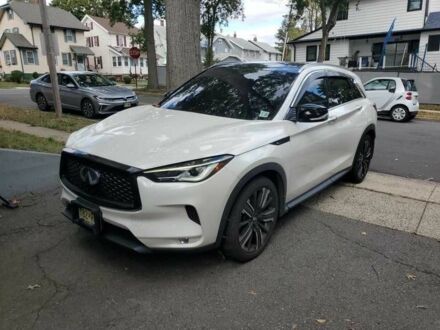 Белый Инфинити QX50, объемом двигателя 0 л и пробегом 45 тыс. км за 28000 $, фото 1 на Automoto.ua