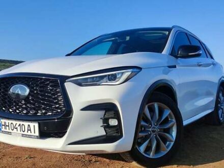Инфинити QX50 2024 в Одессе на Automoto.ua Белый Инфинити QX50, объемом двигателя 2 л и пробегом 9 тыс. км за 29500 $, фото 1 на Automoto.ua