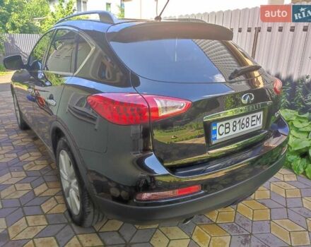Черный Инфинити QX50, объемом двигателя 2.5 л и пробегом 175 тыс. км за 14699 $, фото 4 на Automoto.ua