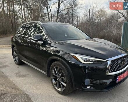 Черный Инфинити QX50, объемом двигателя 2 л и пробегом 60 тыс. км за 24800 $, фото 2 на Automoto.ua