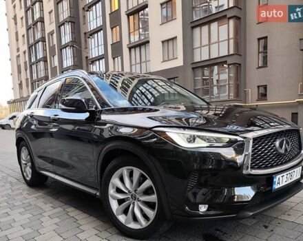 Черный Инфинити QX50, объемом двигателя 2 л и пробегом 130 тыс. км за 19700 $, фото 8 на Automoto.ua