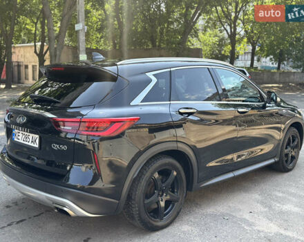 Черный Инфинити QX50, объемом двигателя 2 л и пробегом 155 тыс. км за 23500 $, фото 16 на Automoto.ua