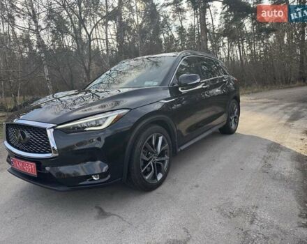 Черный Инфинити QX50, объемом двигателя 2 л и пробегом 60 тыс. км за 24800 $, фото 3 на Automoto.ua