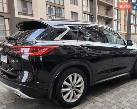 Черный Инфинити QX50, объемом двигателя 2 л и пробегом 130 тыс. км за 19700 $, фото 6 на Automoto.ua