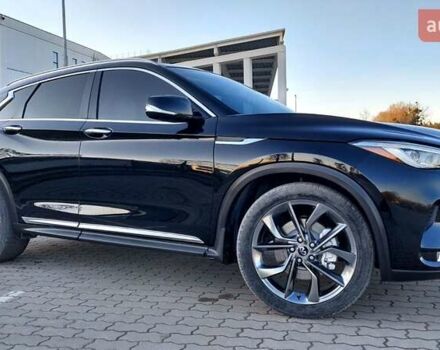 Черный Инфинити QX50, объемом двигателя 2 л и пробегом 135 тыс. км за 22300 $, фото 4 на Automoto.ua