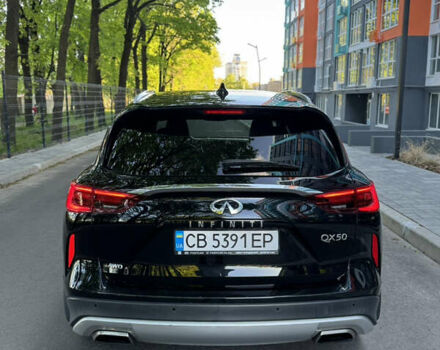 Черный Инфинити QX50, объемом двигателя 2 л и пробегом 140 тыс. км за 21900 $, фото 22 на Automoto.ua
