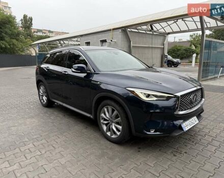 Черный Инфинити QX50, объемом двигателя 2 л и пробегом 180 тыс. км за 21700 $, фото 1 на Automoto.ua