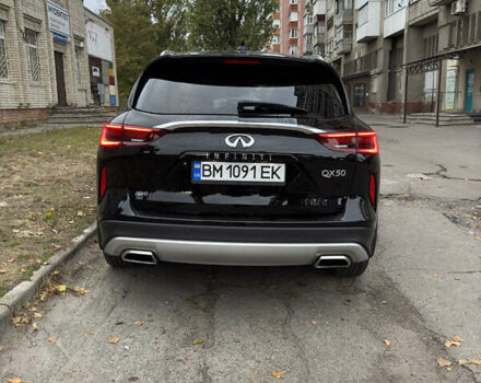 Чорний Інфініті QX50, об'ємом двигуна 2 л та пробігом 112 тис. км за 27000 $, фото 4 на Automoto.ua