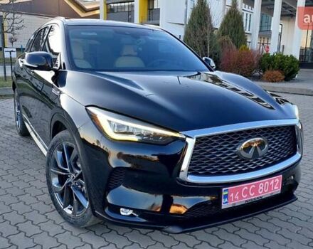 Черный Инфинити QX50, объемом двигателя 2 л и пробегом 135 тыс. км за 22300 $, фото 3 на Automoto.ua