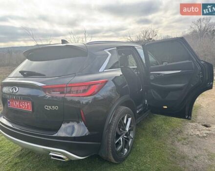 Черный Инфинити QX50, объемом двигателя 2 л и пробегом 60 тыс. км за 24800 $, фото 7 на Automoto.ua