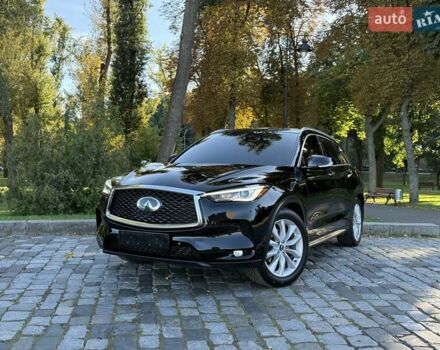 Черный Инфинити QX50, объемом двигателя 2 л и пробегом 84 тыс. км за 23999 $, фото 4 на Automoto.ua