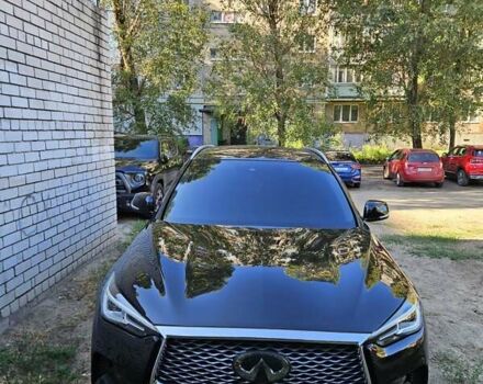 Черный Инфинити QX50, объемом двигателя 2 л и пробегом 56 тыс. км за 24300 $, фото 6 на Automoto.ua