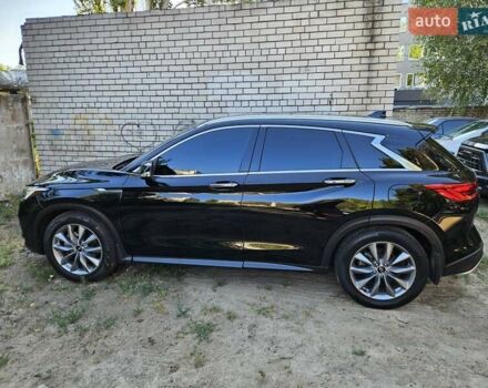 Черный Инфинити QX50, объемом двигателя 2 л и пробегом 56 тыс. км за 24300 $, фото 5 на Automoto.ua
