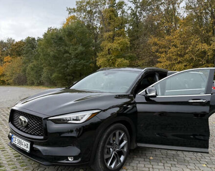 Черный Инфинити QX50, объемом двигателя 2 л и пробегом 102 тыс. км за 28200 $, фото 6 на Automoto.ua