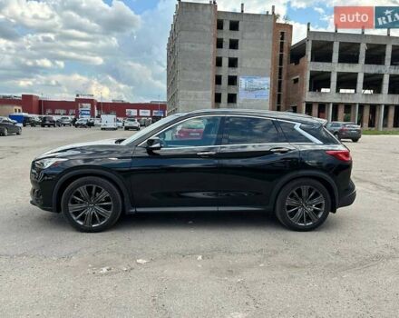 Черный Инфинити QX50, объемом двигателя 2 л и пробегом 52 тыс. км за 26500 $, фото 16 на Automoto.ua