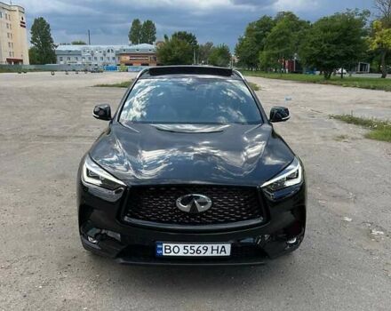 Черный Инфинити QX50, объемом двигателя 2 л и пробегом 52 тыс. км за 26500 $, фото 2 на Automoto.ua