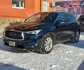 Черный Инфинити QX50, объемом двигателя 2 л и пробегом 64 тыс. км за 23900 $, фото 1 на Automoto.ua