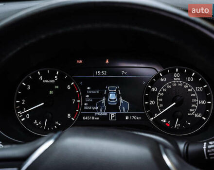 Черный Инфинити QX50, объемом двигателя 2 л и пробегом 64 тыс. км за 24500 $, фото 46 на Automoto.ua