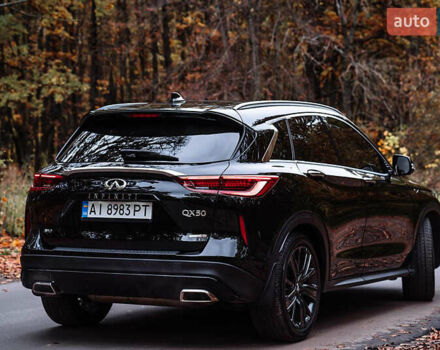 Черный Инфинити QX50, объемом двигателя 2 л и пробегом 64 тыс. км за 24500 $, фото 10 на Automoto.ua