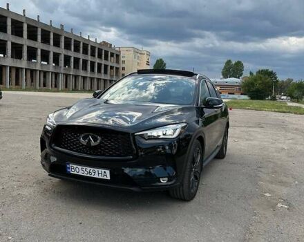 Черный Инфинити QX50, объемом двигателя 2 л и пробегом 52 тыс. км за 26500 $, фото 3 на Automoto.ua
