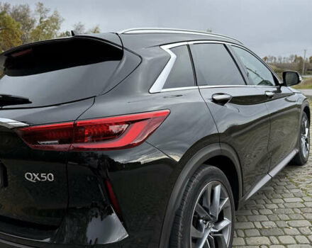 Черный Инфинити QX50, объемом двигателя 2 л и пробегом 102 тыс. км за 28200 $, фото 4 на Automoto.ua