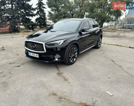 Черный Инфинити QX50, объемом двигателя 2 л и пробегом 129 тыс. км за 24000 $, фото 2 на Automoto.ua