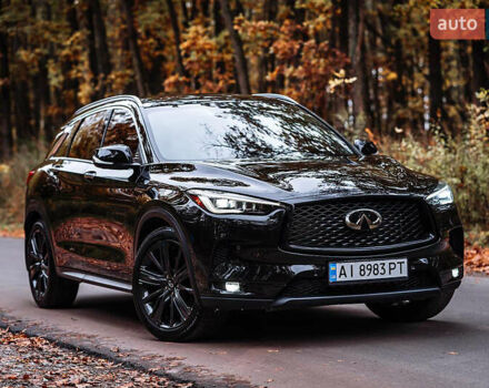 Черный Инфинити QX50, объемом двигателя 2 л и пробегом 64 тыс. км за 24500 $, фото 6 на Automoto.ua