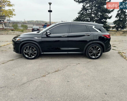 Черный Инфинити QX50, объемом двигателя 2 л и пробегом 129 тыс. км за 24000 $, фото 9 на Automoto.ua