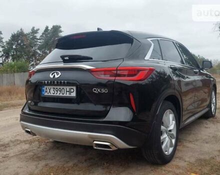 Черный Инфинити QX50, объемом двигателя 2 л и пробегом 32 тыс. км за 26000 $, фото 4 на Automoto.ua
