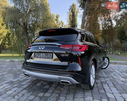 Черный Инфинити QX50, объемом двигателя 2 л и пробегом 84 тыс. км за 23999 $, фото 88 на Automoto.ua