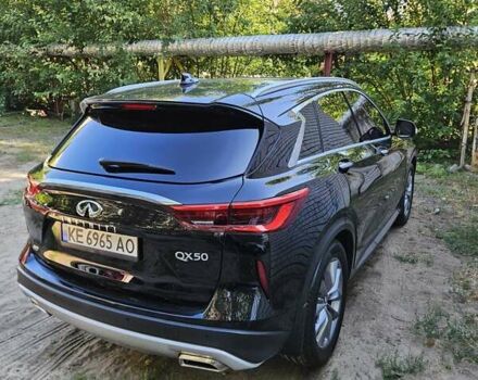 Черный Инфинити QX50, объемом двигателя 2 л и пробегом 56 тыс. км за 24300 $, фото 4 на Automoto.ua