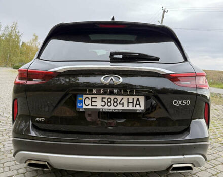 Черный Инфинити QX50, объемом двигателя 2 л и пробегом 102 тыс. км за 28200 $, фото 3 на Automoto.ua