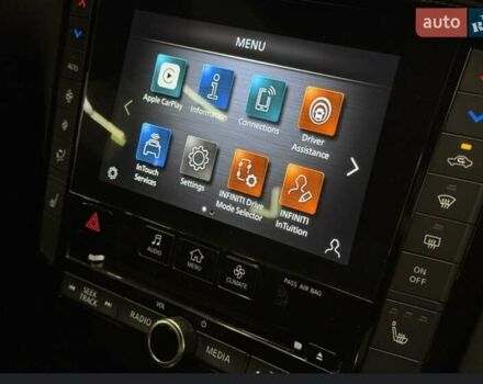 Черный Инфинити QX50, объемом двигателя 2 л и пробегом 80 тыс. км за 25999 $, фото 11 на Automoto.ua