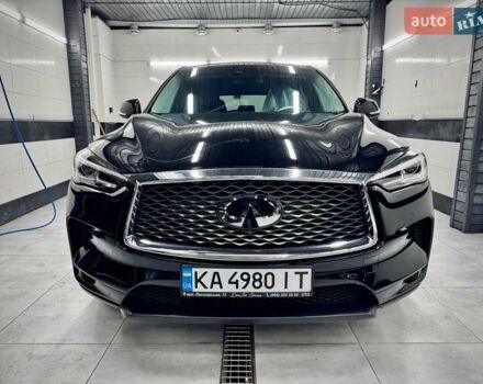 Черный Инфинити QX50, объемом двигателя 2 л и пробегом 40 тыс. км за 27500 $, фото 4 на Automoto.ua