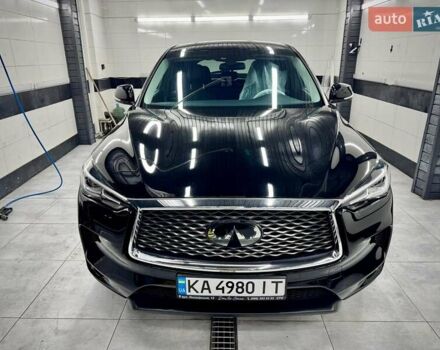 Черный Инфинити QX50, объемом двигателя 2 л и пробегом 40 тыс. км за 27500 $, фото 2 на Automoto.ua