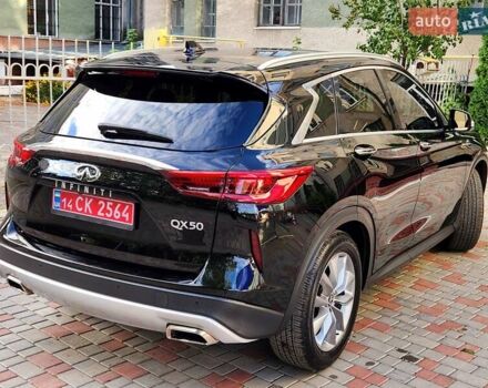 Черный Инфинити QX50, объемом двигателя 2 л и пробегом 49 тыс. км за 21777 $, фото 5 на Automoto.ua
