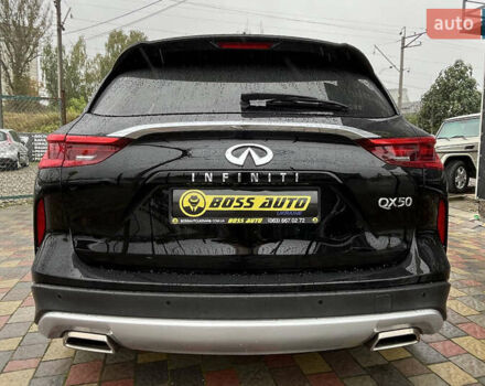 Черный Инфинити QX50, объемом двигателя 2 л и пробегом 92 тыс. км за 24999 $, фото 5 на Automoto.ua