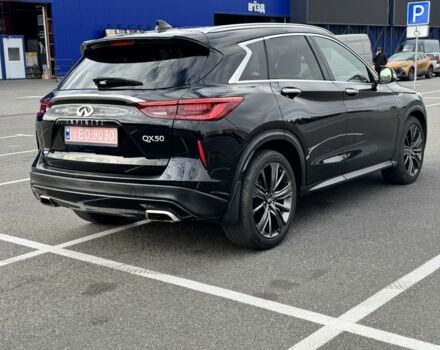 Черный Инфинити QX50, объемом двигателя 2 л и пробегом 66 тыс. км за 21500 $, фото 4 на Automoto.ua