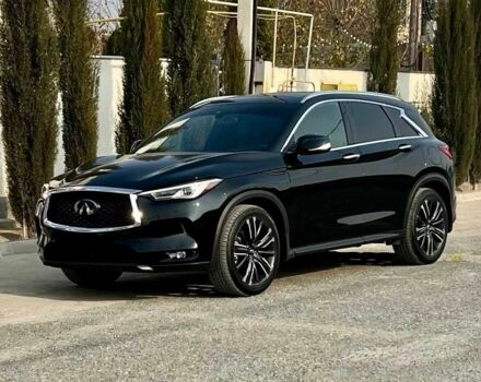 Черный Инфинити QX50, объемом двигателя 2 л и пробегом 89 тыс. км за 21999 $, фото 4 на Automoto.ua