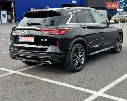 Черный Инфинити QX50, объемом двигателя 2 л и пробегом 66 тыс. км за 21500 $, фото 5 на Automoto.ua