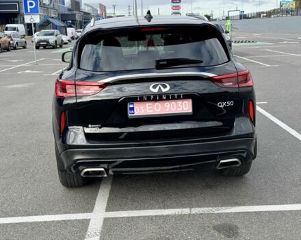 Черный Инфинити QX50, объемом двигателя 2 л и пробегом 66 тыс. км за 21500 $, фото 5 на Automoto.ua