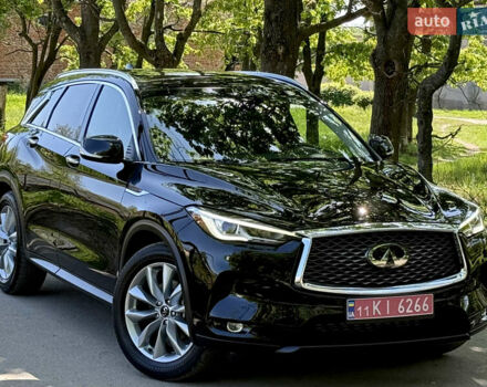 Черный Инфинити QX50, объемом двигателя 1.99 л и пробегом 48 тыс. км за 20900 $, фото 1 на Automoto.ua