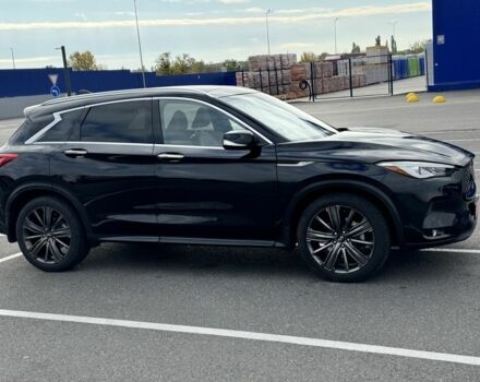 Черный Инфинити QX50, объемом двигателя 2 л и пробегом 66 тыс. км за 21500 $, фото 3 на Automoto.ua