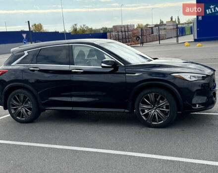 Черный Инфинити QX50, объемом двигателя 2 л и пробегом 66 тыс. км за 21500 $, фото 4 на Automoto.ua