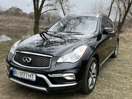 Черный Инфинити QX50, объемом двигателя 3.7 л и пробегом 80 тыс. км за 16999 $, фото 1 на Automoto.ua